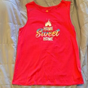 Disney Red Tank Top - Home Sweet Home